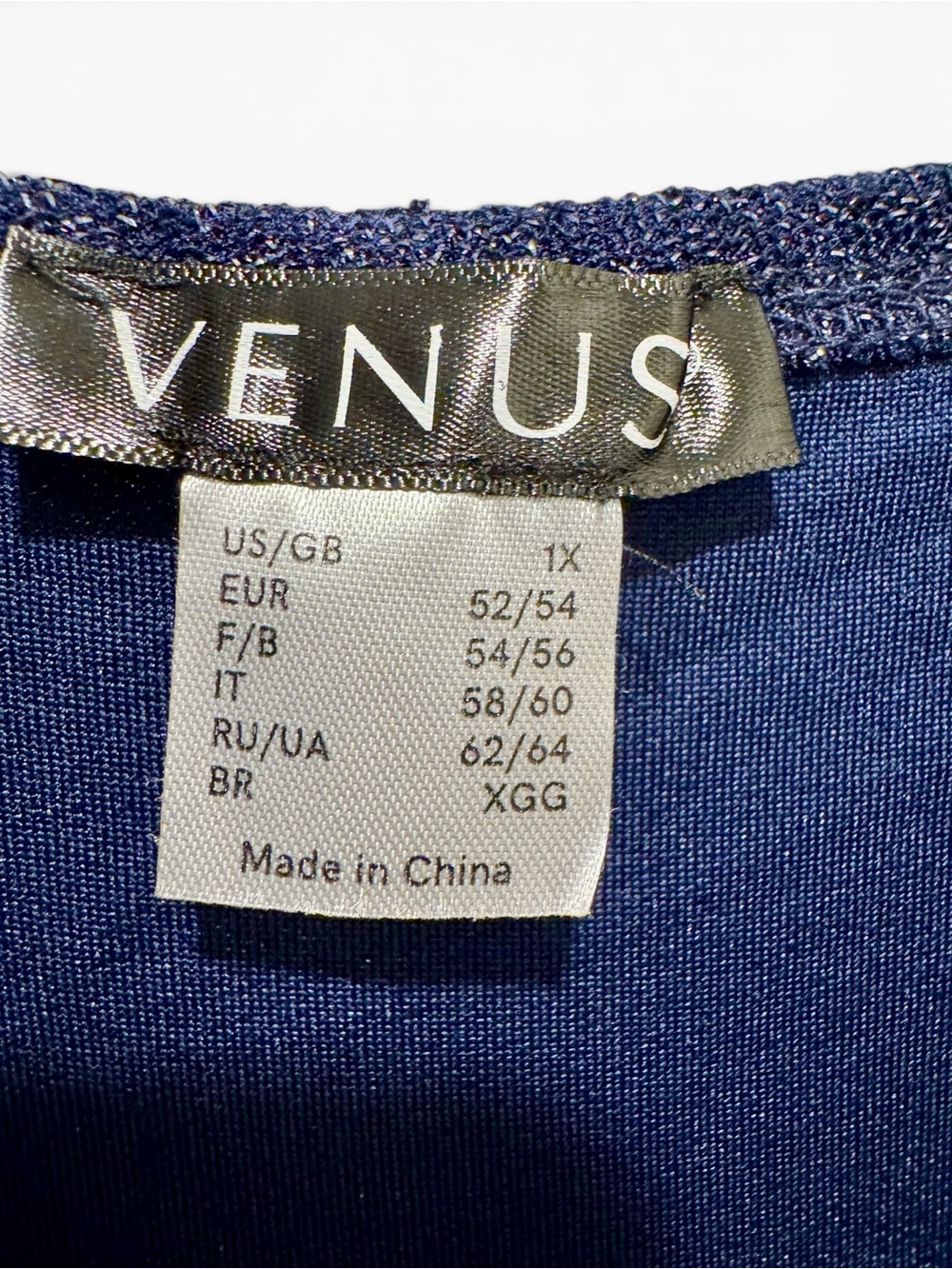 VENUS Blue Sparkle Wrap Jumpsuit - Picture 7 of 10